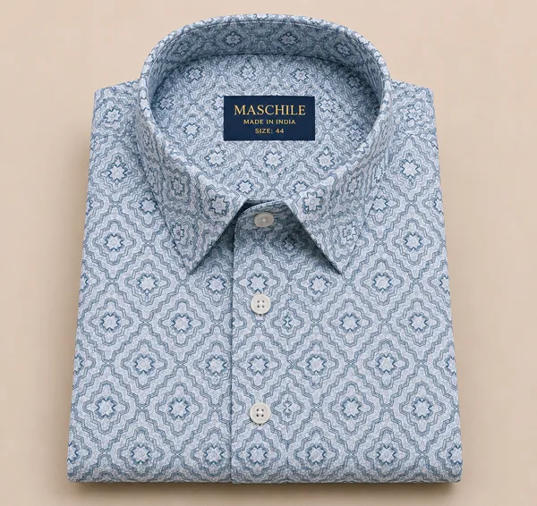 Maschile_Blue_Cotton_Premium_And_Elegant_Shirt_For_Men