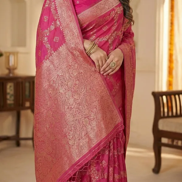 Pink_Banarasi_Silk_Zari_Woven_Saree_For_Women