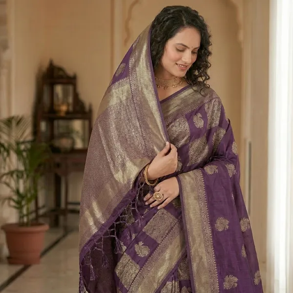 Purple_Silk_Woven_Zari_Work_Saree_For_Women