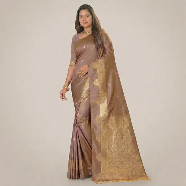 Banarasi_Silk_Golden_Zari_Woven_Saree_For_Women