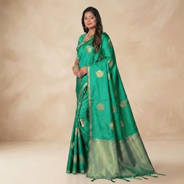 Silk_Satin_Zari_Woven_Saree_For_Women