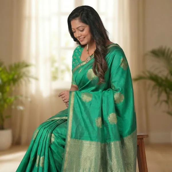 Silk_Satin_Zari_Woven_Saree_For_Women
