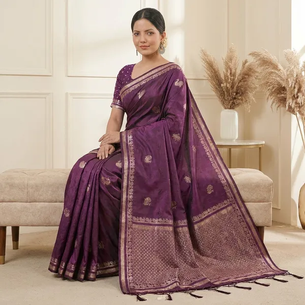 Purple_Satin_Silk_Zari_Woven_Saree_For_Women