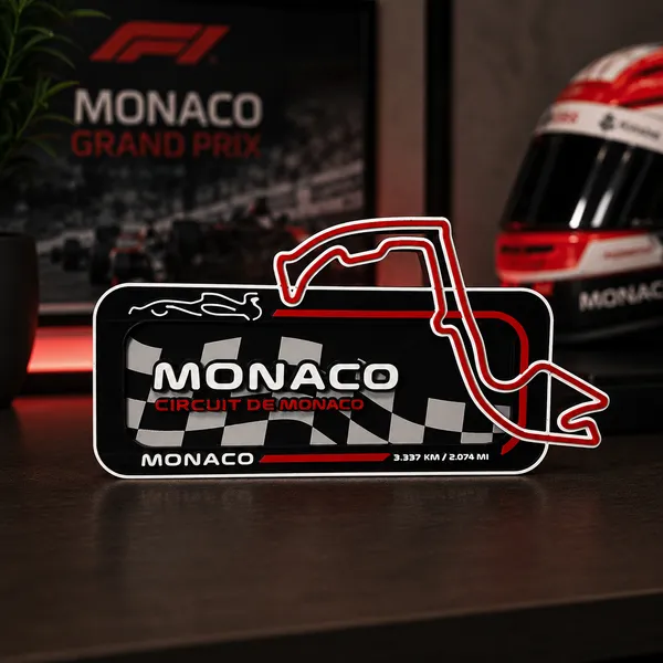 F1_Circuit_Combo_Monaco_&_Silver_Stone_Premium_Motorsport_Desk_Decor_Set