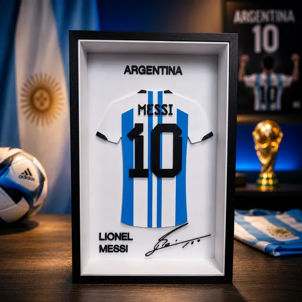 Messi_Argentina_Jersey_Frame_With_Premium_Finish_Desk_Decorative