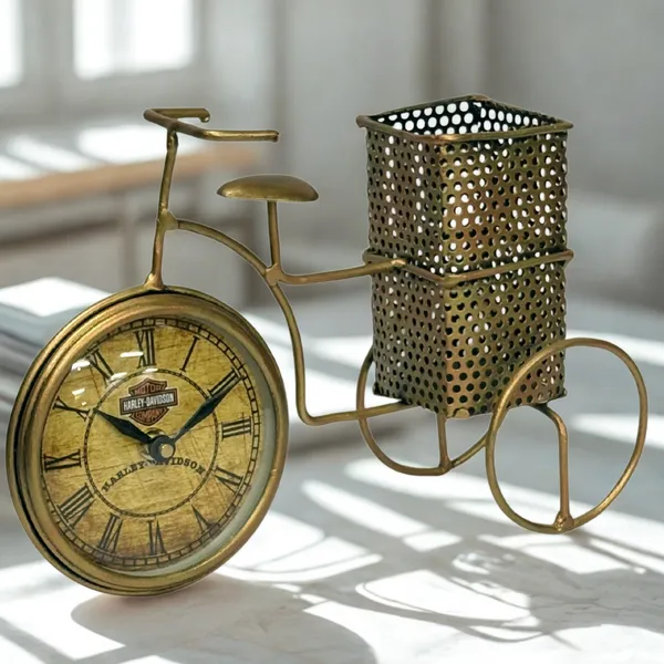 Golden_Analog_Clock_For_Home_Decor