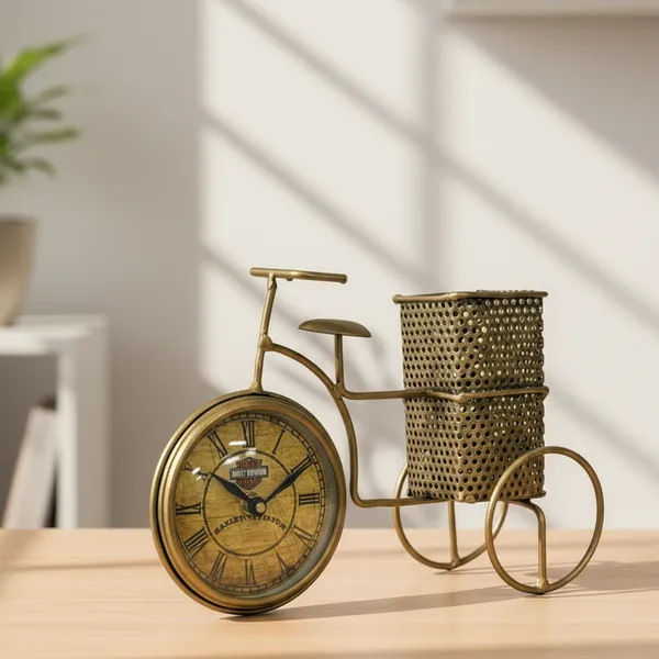 Golden_Analog_Clock_For_Home_Decor