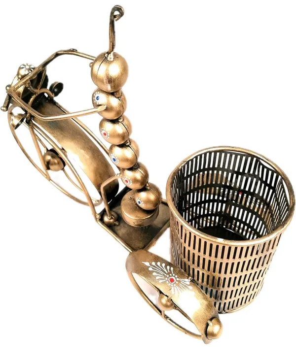 Golden_Iron_Wine_Rack_For_Home_Decor