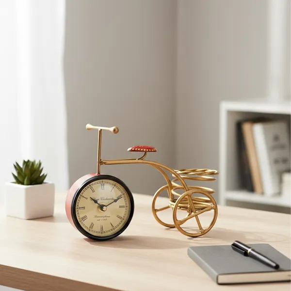Light_Brown_Analog_Clock_For_Home_Decor