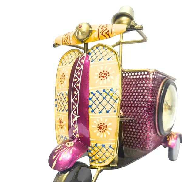 Multicolor_Analog_Auto_Rickshaw_Clock_Pen_Holder
