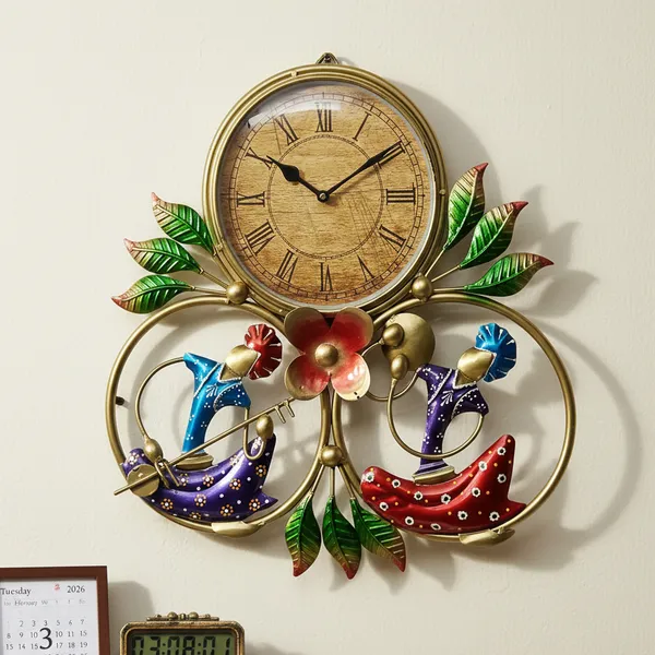 Multicolor_Analog_Stethoscope_Clock_With_Penholder