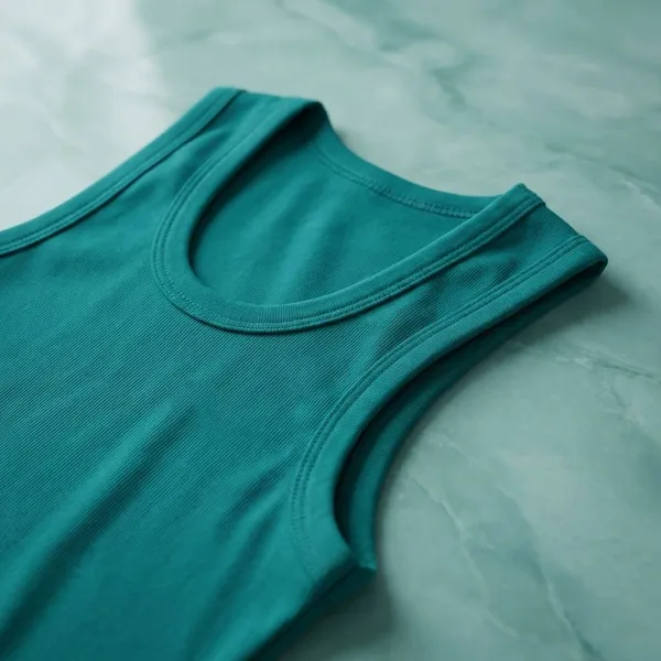 Sea_Green__100%_Cotton_Sleeveless_Tank_Top_For_Men