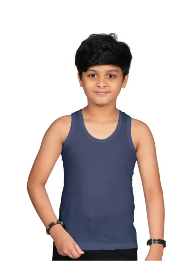 Blue_100%_Cotton_Sleeveless_Vest_For_Boys