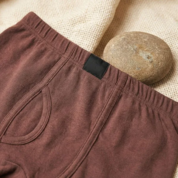 Brown_100%_Cotton_Casual_Shorts_For_Men