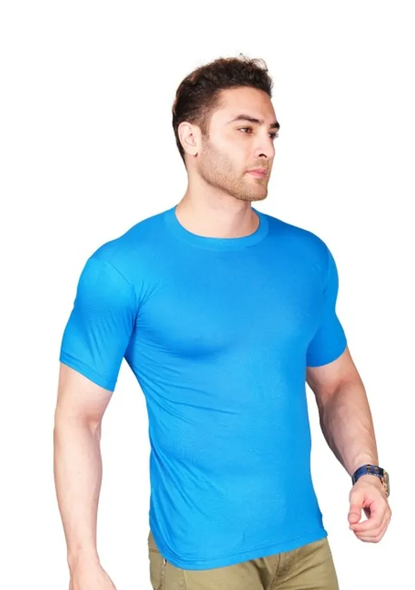 Blue_Polyester_T_Shirt_For_Men