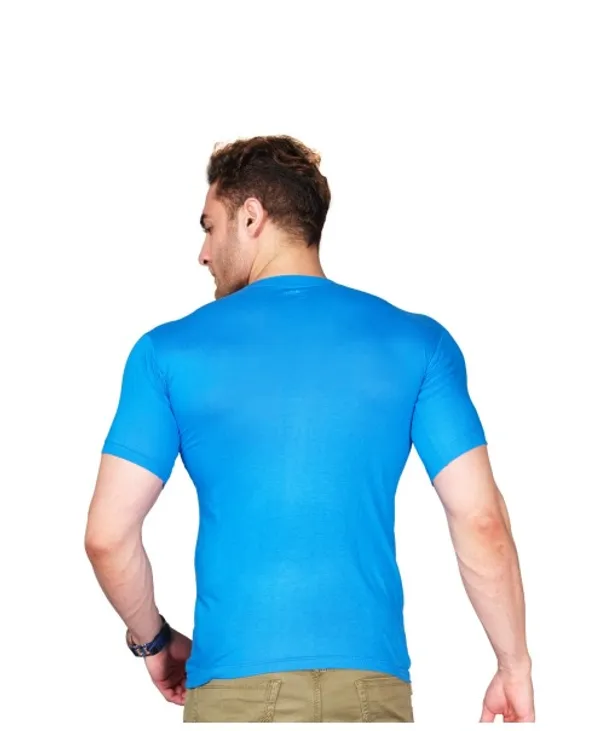 Sky_Blue_100%_Cotton_Half_Sleeve_T_Shirt_For_Men