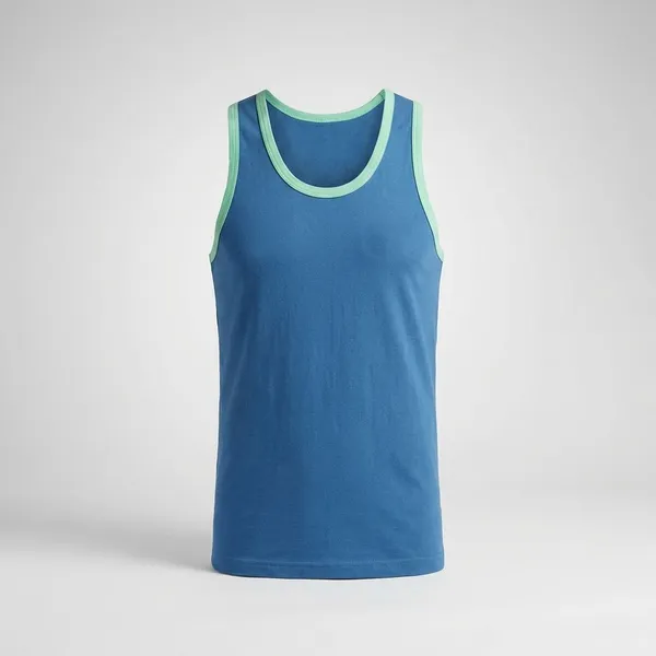 Blue_100%_Cotton_Sleeveless_Tank_Top_For_Men