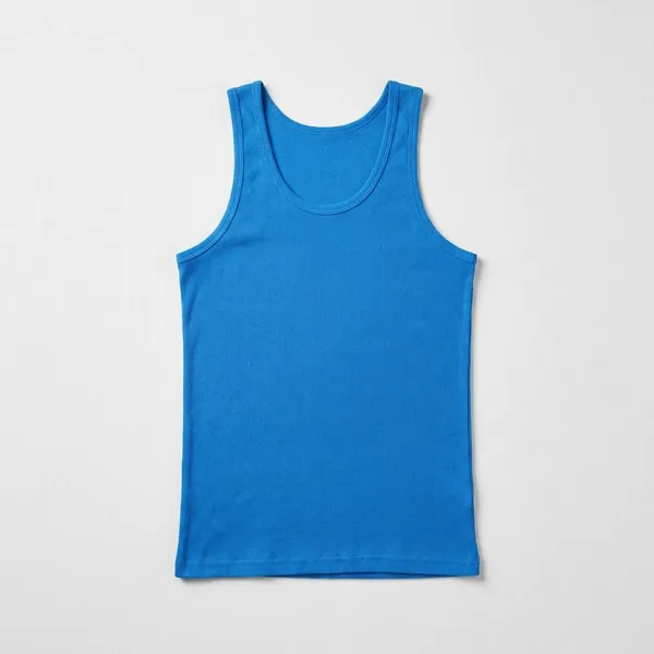 Sky_Blue_100%_Cotton_Sleeveless_Tank_Top_For_Men
