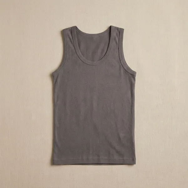 Grey_100%_Cotton_Sleeveless_Vest_For_Boys