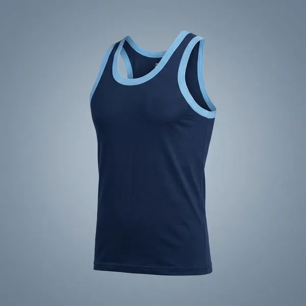 Blue_Polyester_Tank_Top_For_Men