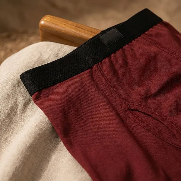 Red_And_Black_100%_Cotton_Shorts_For_Men_Pack_Of_2