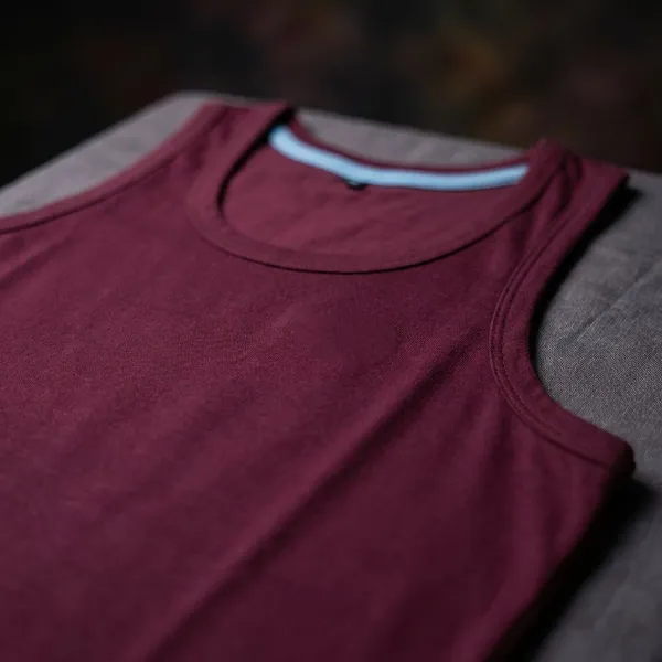 Purple_100%_Cotton_Sleeveless_Tank_Top_For_Men
