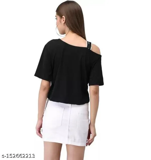 Black_And_White_Cotton__Tops_For_Girls