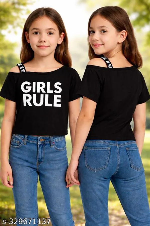 Black_Cotton_Top_For_Girls