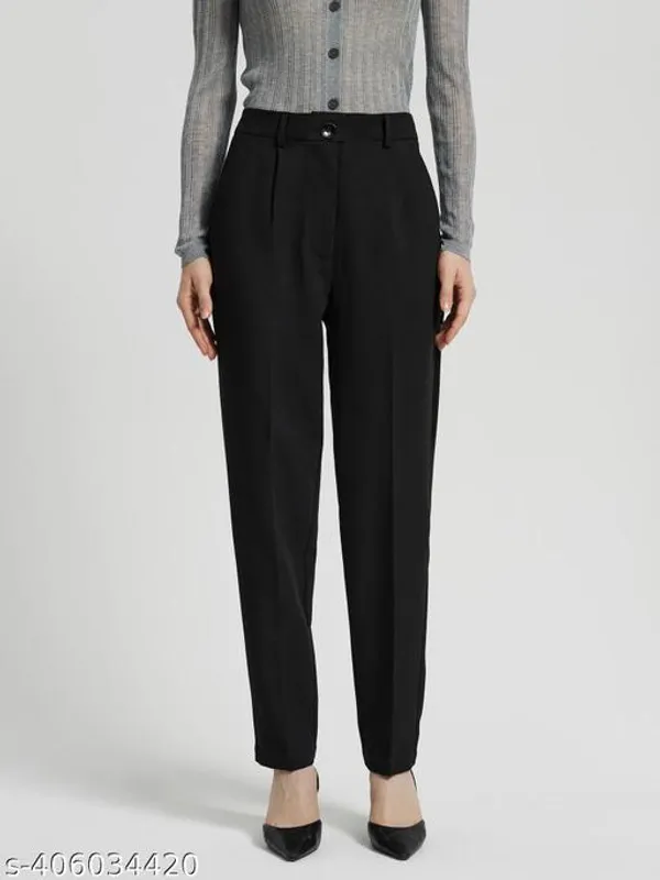 Black_Cotton_Formal_Pants_For_Women