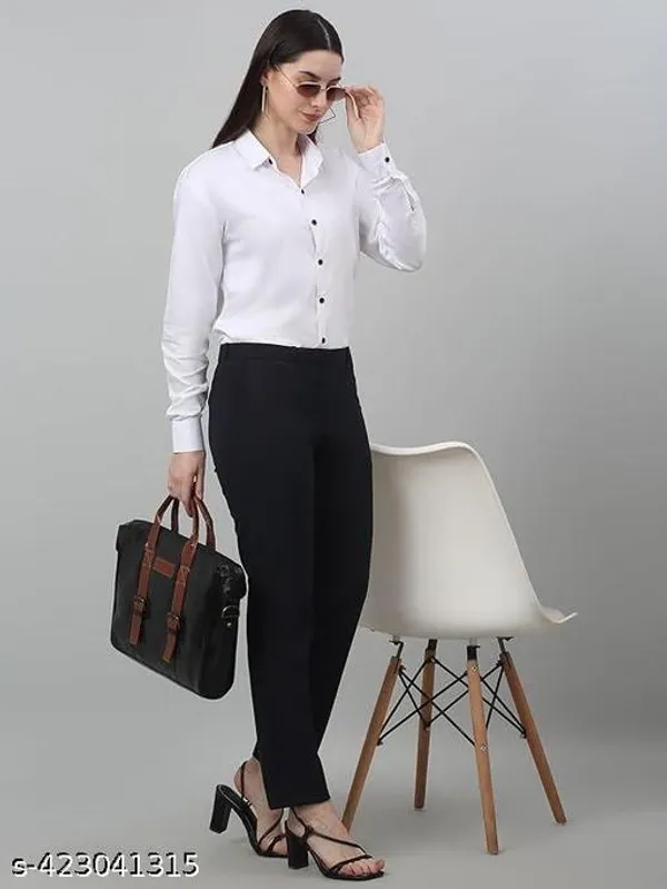 Black_Cotton_Formal_Pants_For_Women
