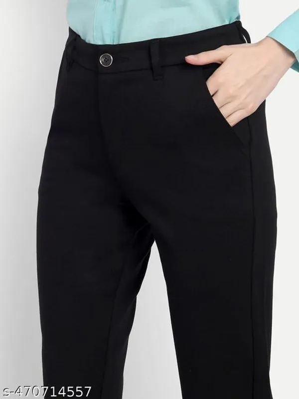 Black_Cotton_Blend_Formal_Pants_For_Women