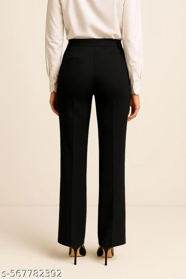 Black_Cotton_Blend_Formal_Pants_For_Women