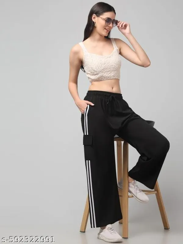 Black_Cotton_Linen_Crop_Top_For_Women