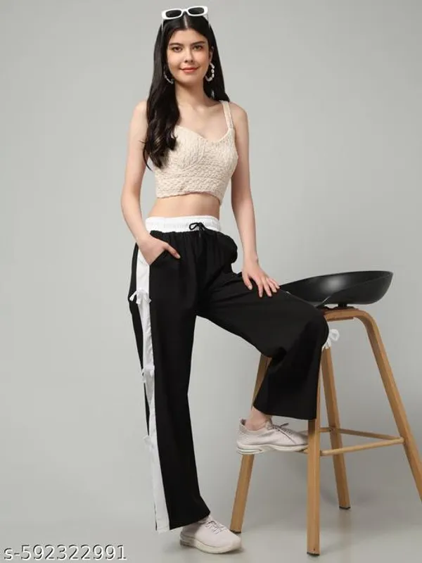 Black_Cotton_Linen_Crop_Top_For_Women