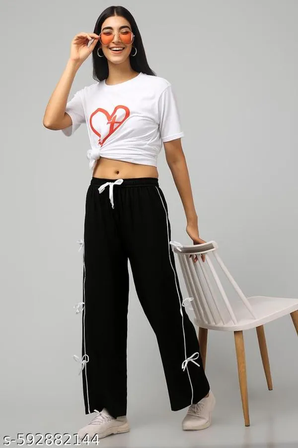 Black_Cotton_Linen_Wide_Leg_Pants_For_Women