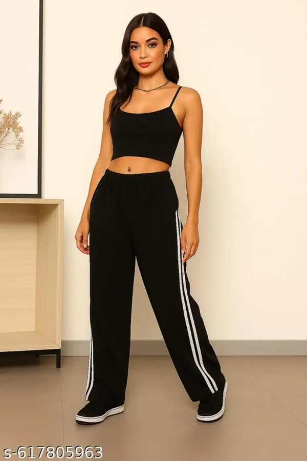 Black_Poly_Cotton_Track_Pants_For_Women