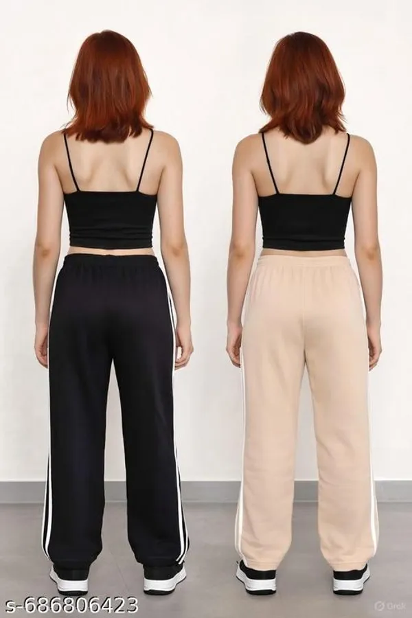 Black_And_Pink_Cotton_Track_Pants_For_Women