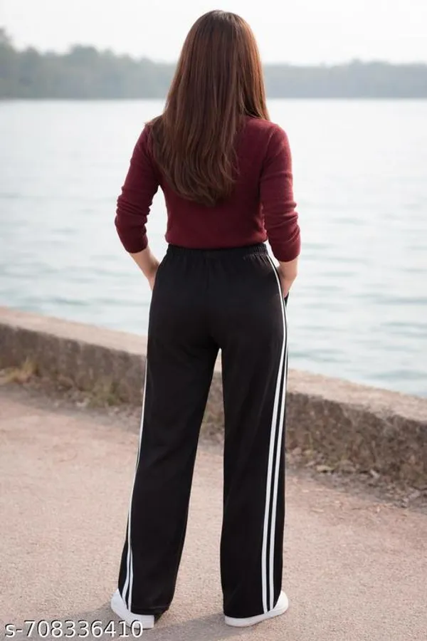 Black_Cotton_Linen_Track_Pants_For_Women