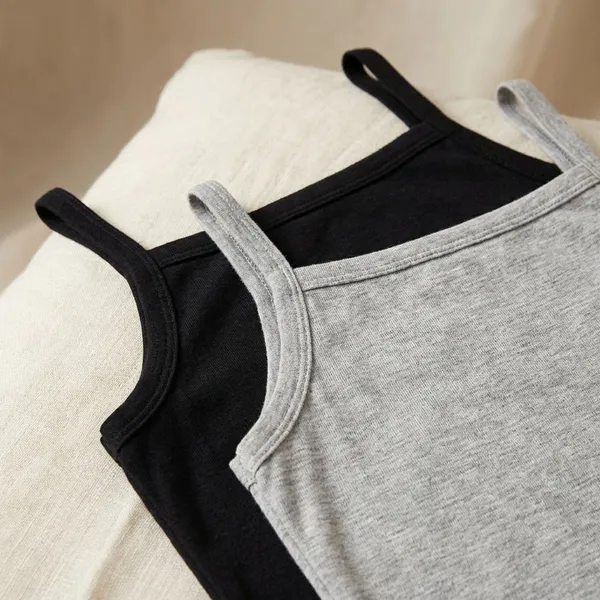Black_And_Grey_Cotton_Blend_Camisole_For_Women