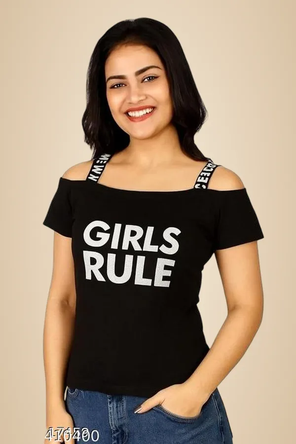 Black_Cotton_Blend_Off_Shoulder_Top_For_Women