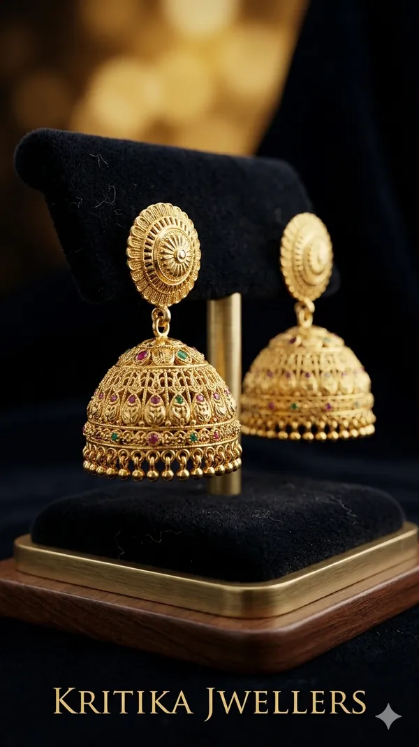 Gold_Forming_Earring_(Jhumka)