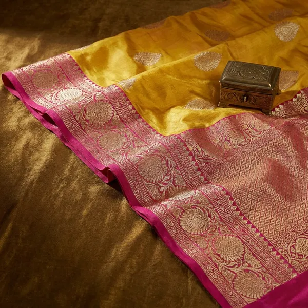 Yellow_Meher_Varnika_Embroidered_Silk_Saree