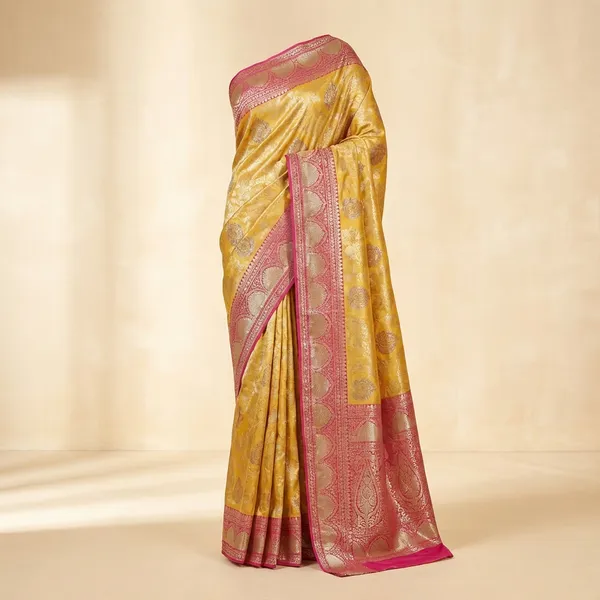 Yellow_Meher_Varnika_Embroidered_Silk_Saree