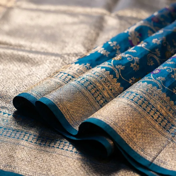 Blue_Meenakari_Vaibhav_Banarasi_Silk_Saree