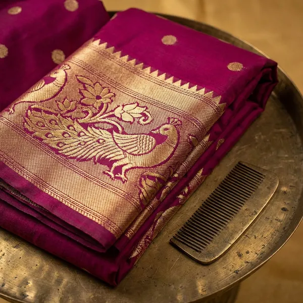 Red_Maharani_Meenakari_Paithani_Silk_Saree