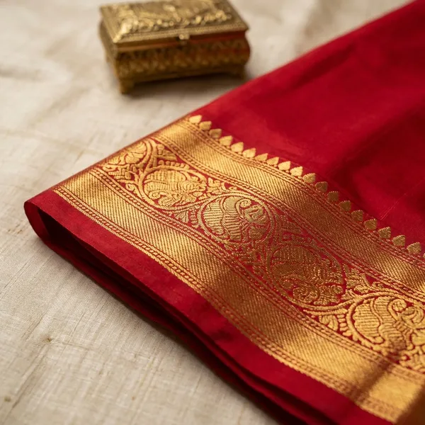 Red_Banarsi_Soft_Silk_Saree