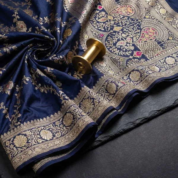 Blue_Meeraang_Royal_Banarasi_Silk_Saree