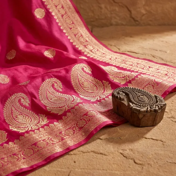 Pink_Zariya_Vistara_Silk_Weave_Saree
