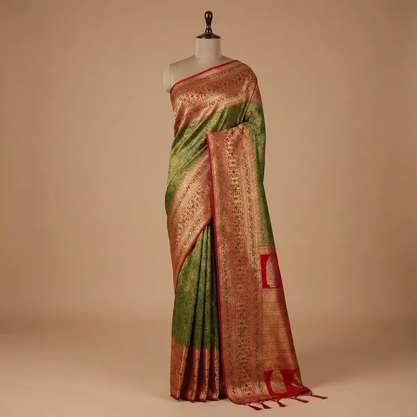 Green_Rajsi_Meenakari_Silk_Saree