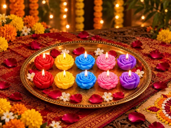 Festive_Mini_Flower_Candle_Set